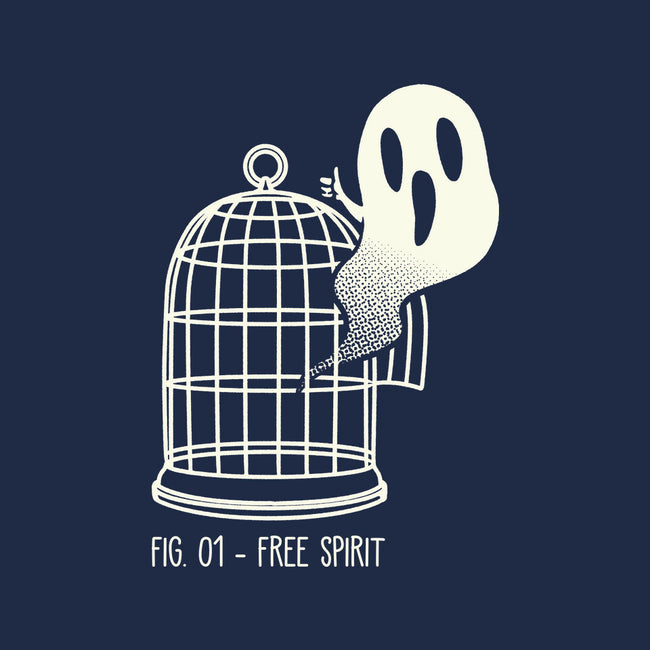 Free Spirit Funny Ghost-None-Stretched-Canvas-tobefonseca