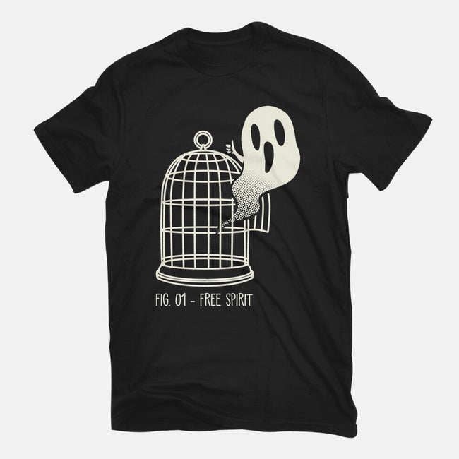 Free Spirit Funny Ghost-Mens-Premium-Tee-tobefonseca