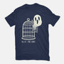 Free Spirit Funny Ghost-Mens-Basic-Tee-tobefonseca