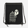 Free Spirit Funny Ghost-None-Drawstring-Bag-tobefonseca