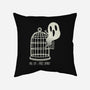 Free Spirit Funny Ghost-None-Removable Cover w Insert-Throw Pillow-tobefonseca