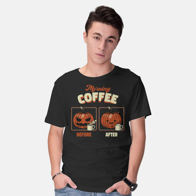 Morning Coffee-Mens-Basic-Tee-tobefonseca