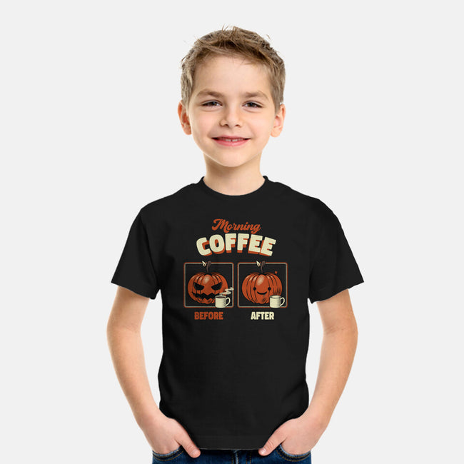 Morning Coffee-Youth-Basic-Tee-tobefonseca