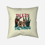 Talk To The Hands-None-Removable Cover w Insert-Throw Pillow-glitchygorilla