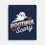 To Bootiful To Be Scary-None-Stretched-Canvas-Herk Up Tees