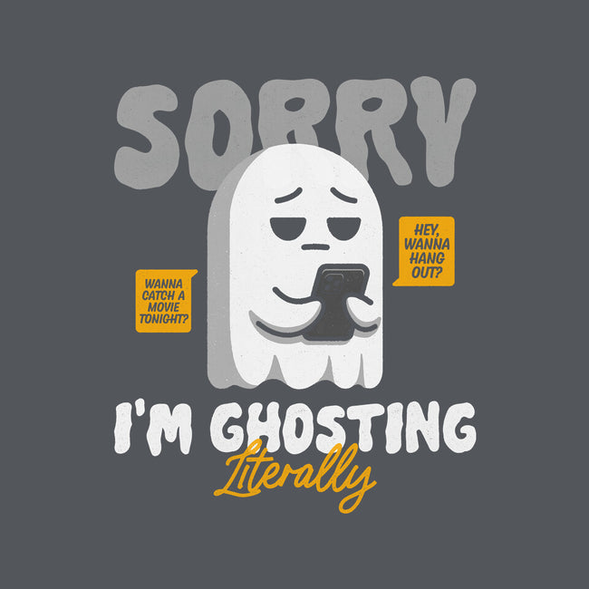 Literally Ghosting You-None-Polyester-Shower Curtain-Herk Up Tees