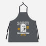 Literally Ghosting You-Unisex-Kitchen-Apron-Herk Up Tees