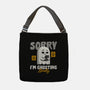 Literally Ghosting You-None-Adjustable Tote-Bag-Herk Up Tees