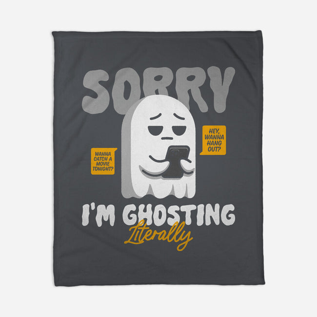 Literally Ghosting You-None-Fleece-Blanket-Herk Up Tees