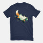 Fox Ghost-Unisex-Basic-Tee-GloamingFoxes