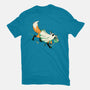 Fox Ghost-Mens-Basic-Tee-GloamingFoxes