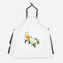 Fox Ghost-Unisex-Kitchen-Apron-GloamingFoxes