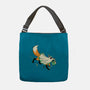 Fox Ghost-None-Adjustable Tote-Bag-GloamingFoxes