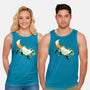 Fox Ghost-Unisex-Basic-Tank-GloamingFoxes