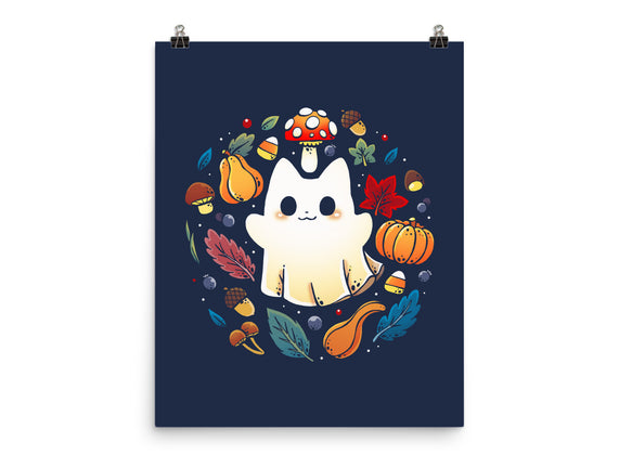 Kitten Ghost Autumn