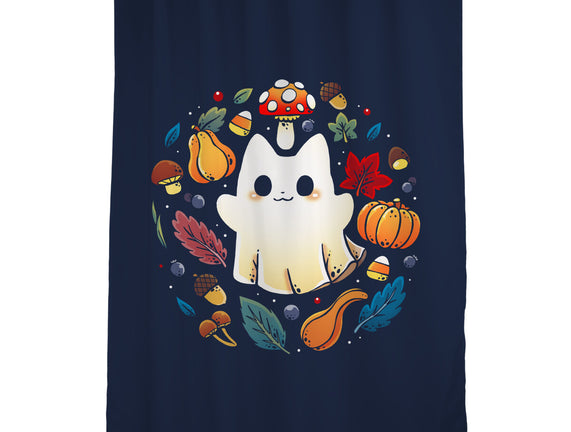 Kitten Ghost Autumn