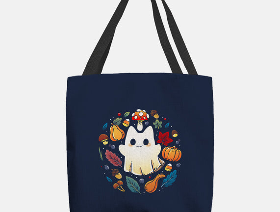 Kitten Ghost Autumn