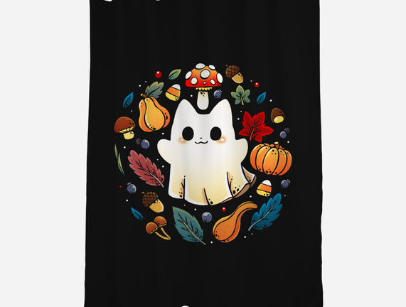 Kitten Ghost Autumn