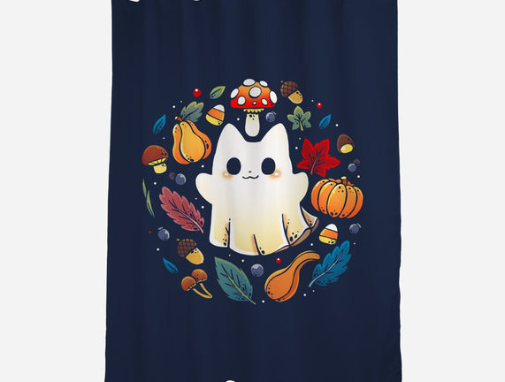 Kitten Ghost Autumn