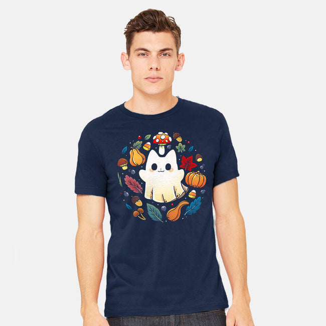 Kitten Ghost Autumn-Mens-Heavyweight-Tee-Vallina84