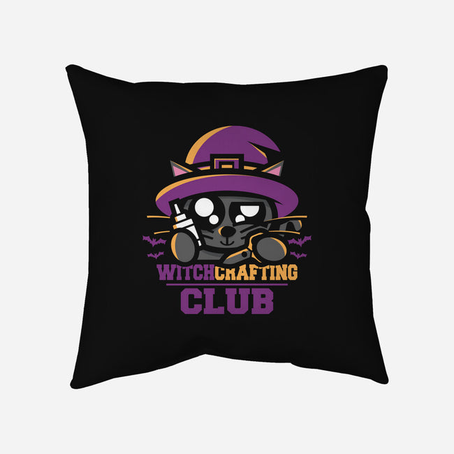 Witchcrafting Club-None-Removable Cover w Insert-Throw Pillow-jrberger