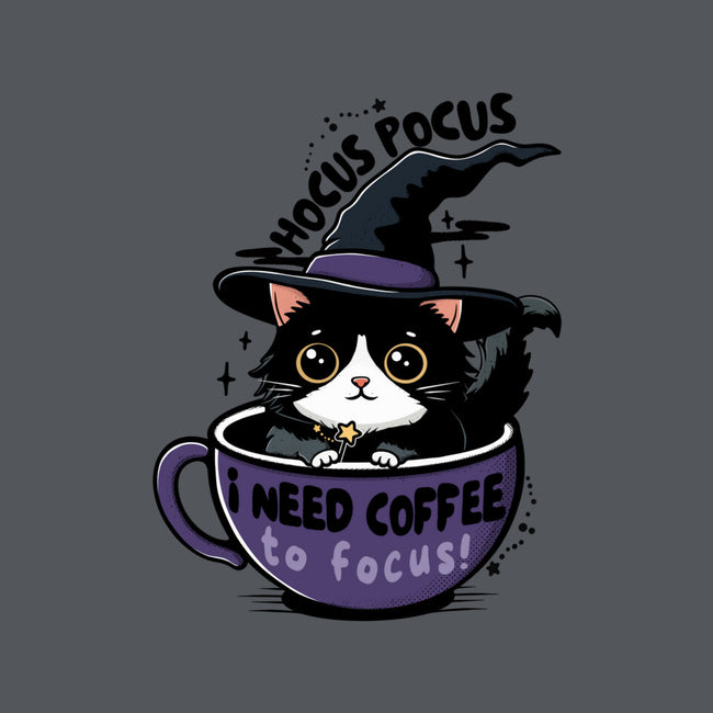 I Need Coffee To Focus-Mens-Basic-Tee-Trendlory