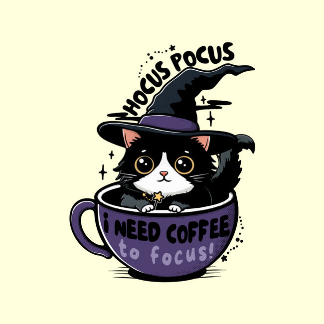 I Need Coffee To Focus-None-Matte-Poster-Trendlory