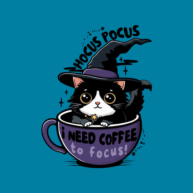 I Need Coffee To Focus-None-Stretched-Canvas-Trendlory