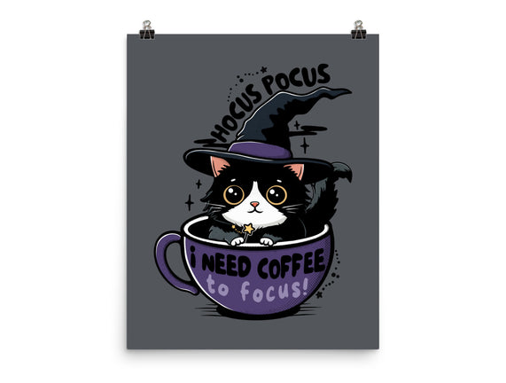 I Need Coffee To Focus