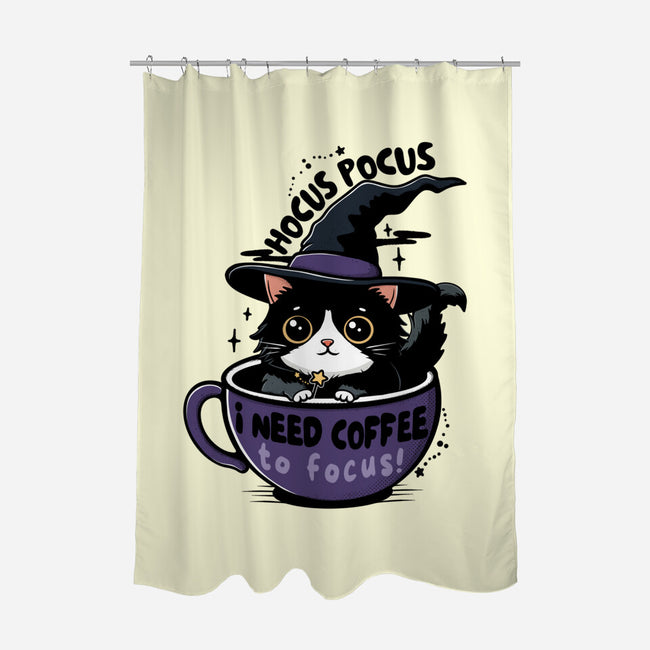 I Need Coffee To Focus-None-Polyester-Shower Curtain-Trendlory