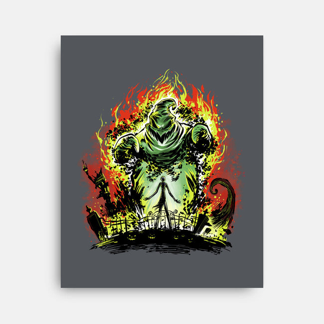 Oogie Balrog-None-Stretched-Canvas-zascanauta