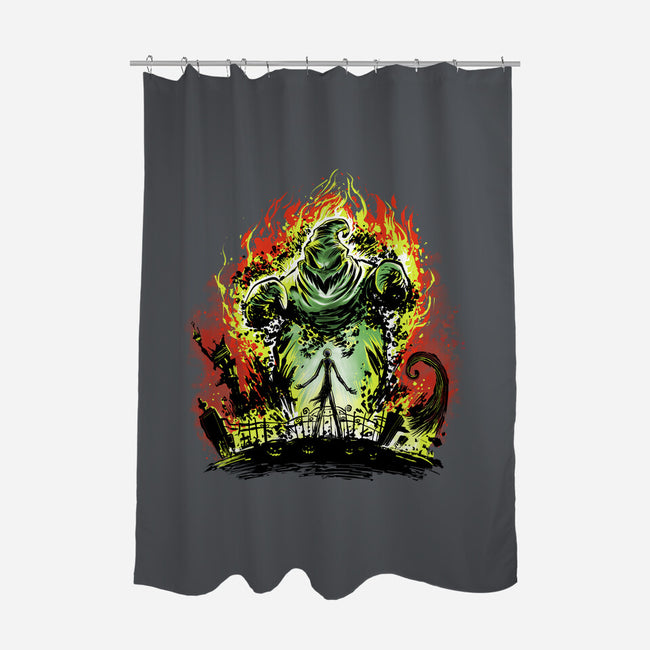 Oogie Balrog-None-Polyester-Shower Curtain-zascanauta