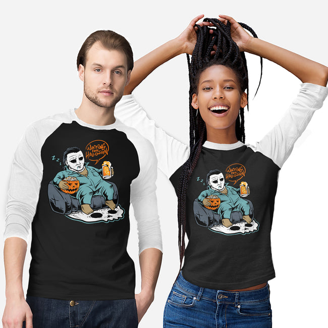 Fat Halloween-Unisex-Baseball-Tee-spoilerinc