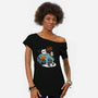 Fat Halloween-Womens-Off Shoulder-Tee-spoilerinc