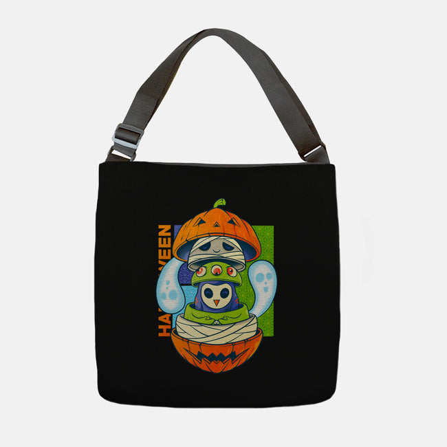 Spooky Doll-None-Adjustable Tote-Bag-spoilerinc