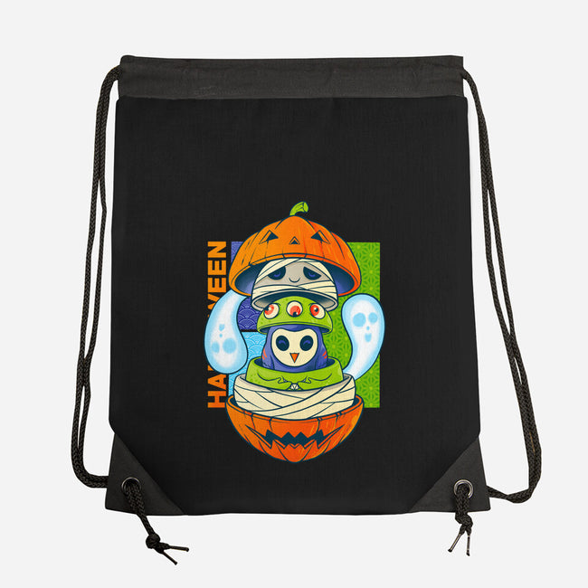 Spooky Doll-None-Drawstring-Bag-spoilerinc