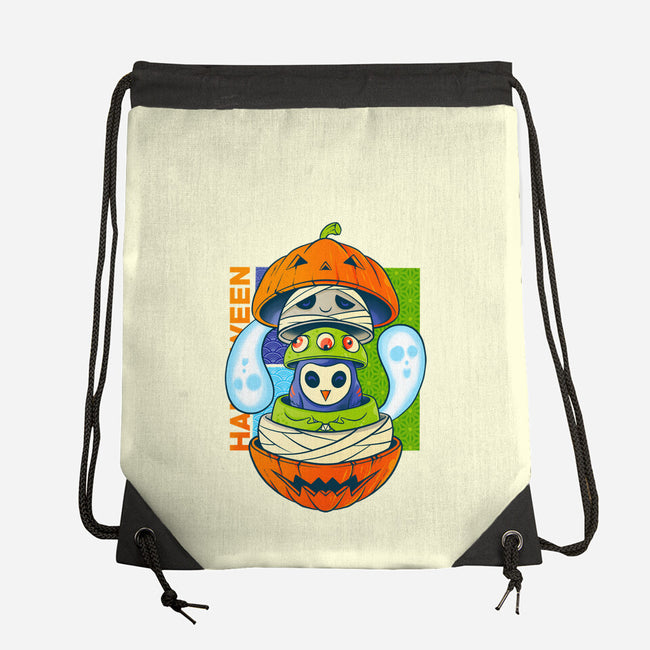 Spooky Doll-None-Drawstring-Bag-spoilerinc