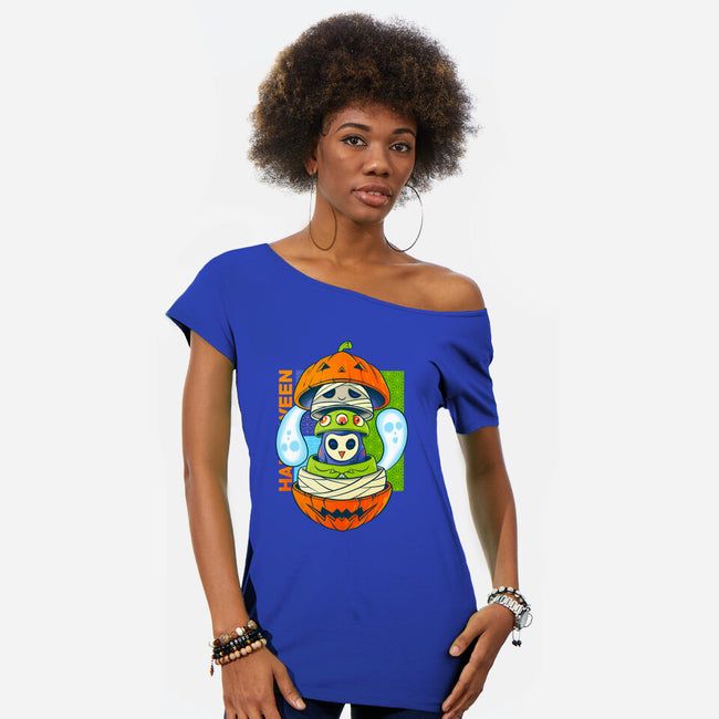 Spooky Doll-Womens-Off Shoulder-Tee-spoilerinc