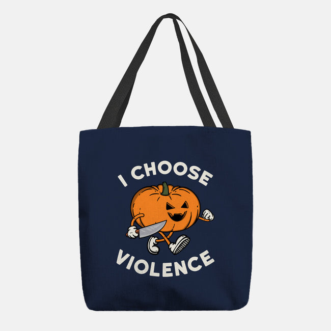 Pumpkin Violence-None-Basic Tote-Bag-Melonseta