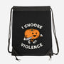 Pumpkin Violence-None-Drawstring-Bag-Melonseta