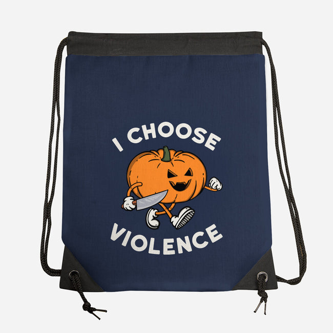 Pumpkin Violence-None-Drawstring-Bag-Melonseta