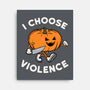 Pumpkin Violence-None-Stretched-Canvas-Melonseta