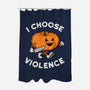 Pumpkin Violence-None-Polyester-Shower Curtain-Melonseta