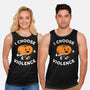 Pumpkin Violence-Unisex-Basic-Tank-Melonseta