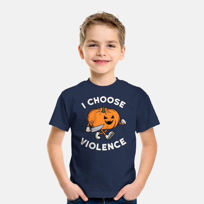 Pumpkin Violence-Youth-Basic-Tee-Melonseta