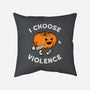 Pumpkin Violence-None-Removable Cover w Insert-Throw Pillow-Melonseta