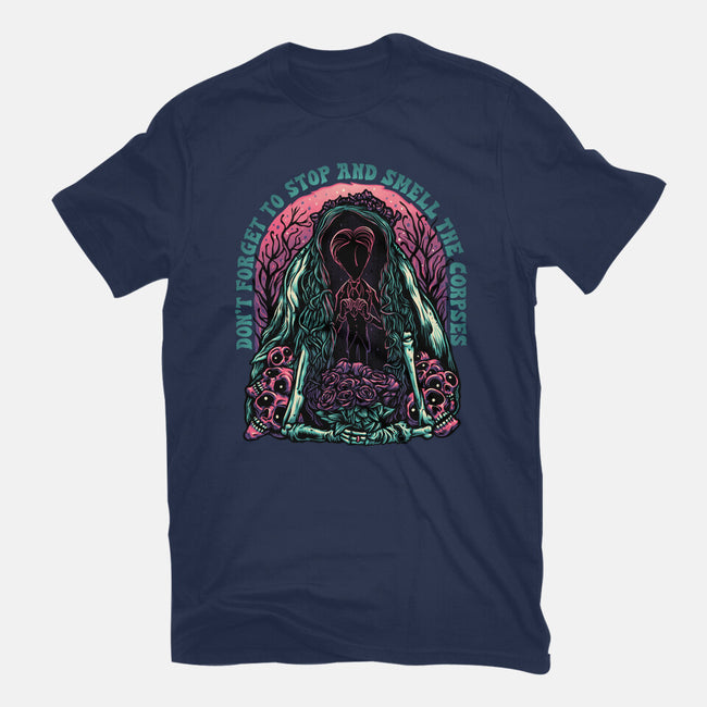 Smell The Corpses-Youth-Basic-Tee-glitchygorilla