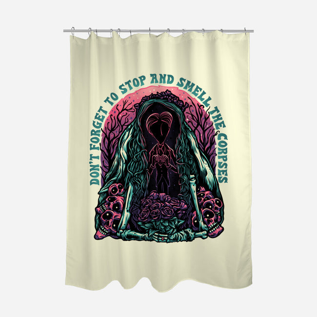 Smell The Corpses-None-Polyester-Shower Curtain-glitchygorilla