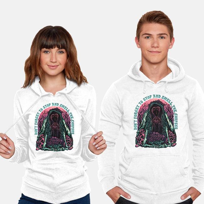 Smell The Corpses-Unisex-Pullover-Sweatshirt-glitchygorilla