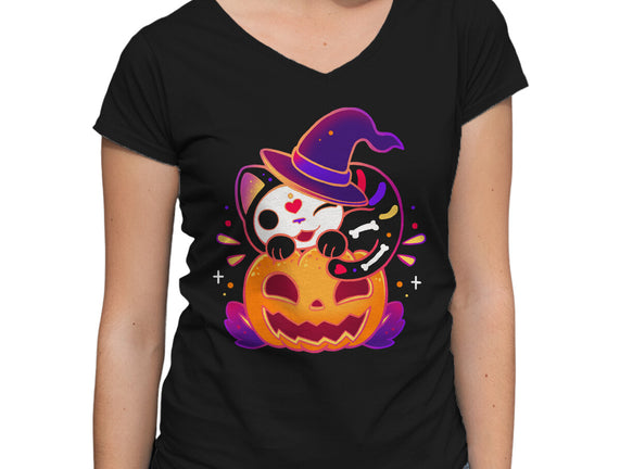 Kitten Witched Pumpkin